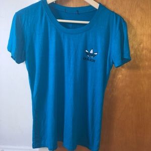 Teal Blue Adidas Shirt